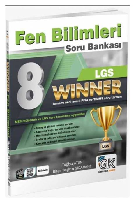 8. Sınıf LGS Fen Bilimleri Winner Soru Bankası Gür Yayınları