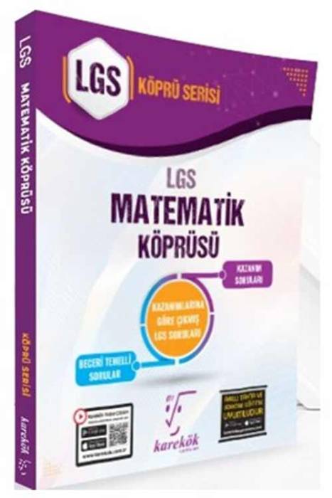 8. Sınıf LGS Matematik Köprü Serisi Soru Bankası Karekök Yayınları