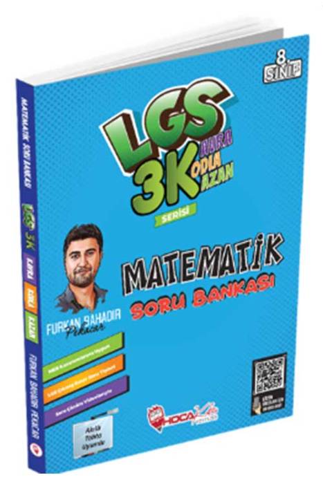 8. Sınıf LGS Matematik Soru Bankası 3K Serisi Hoca Kafası Yayınları