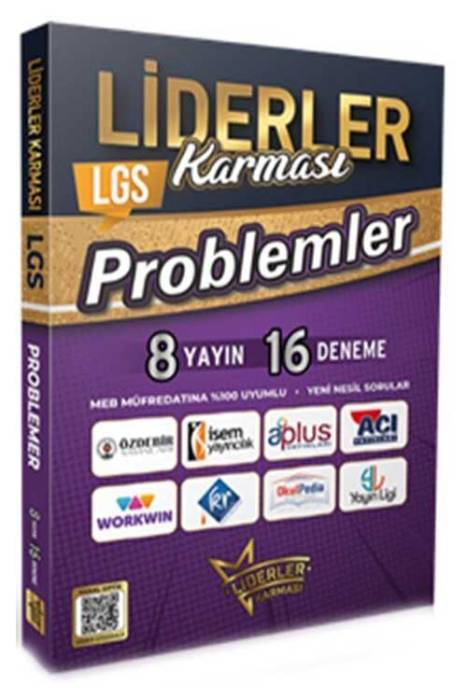 8. Sınıf LGS Problemler Denemeleri 8 Yayın 16 Deneme Liderler Karması Yayınları