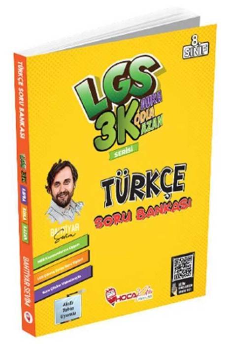8. Sınıf LGS Türkçe Soru Bankası 3K Serisi Hoca Kafası Yayınları