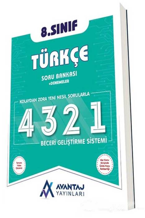 8. Sınıf LGS Türkçe Soru Bankası ve Denemeler Avantaj Yayınları
