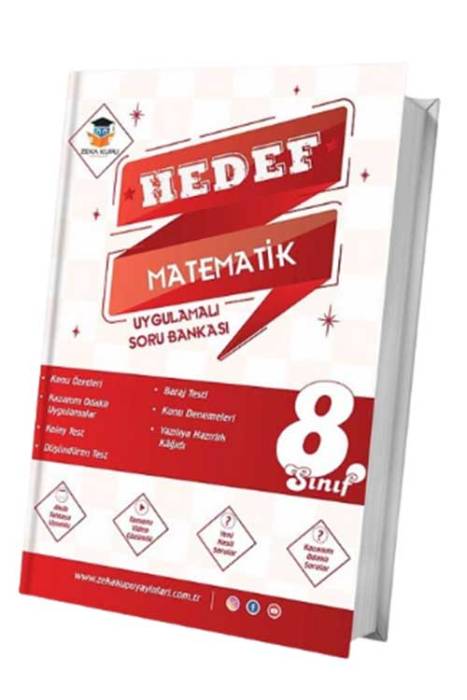 8. Sınıf Matematik Hedef Uygulamalı Soru Bankası Zeka Küpü Yayınları