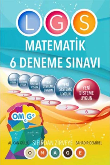 8. Sınıf Omage Lgs Matematik 6 Deneme Sınavı Omage Yayınları