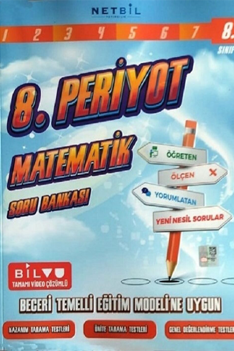 8. Sınıf Periyot Matematik Soru Bankası Netbil Yayıncılık