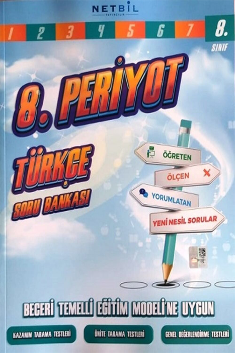 8. Sınıf Periyot Türkçe Soru Bankası Netbil Yayıncılık