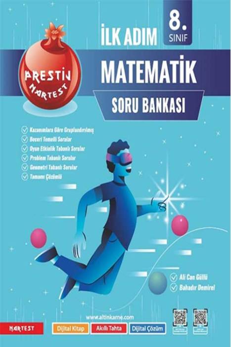 8. Sınıf Prestij İlk Adım Matematik Soru Bankası Nartest Yayınları