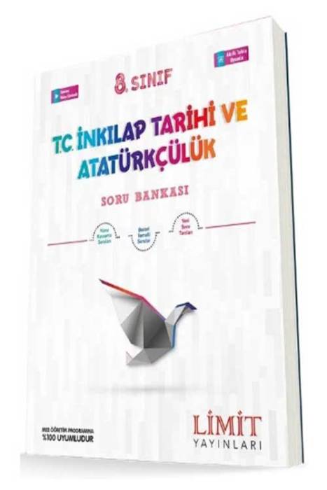 8. Sınıf TC İnkılap Tarihi ve Atatürkçülük Soru Bankası Limit Yayınları