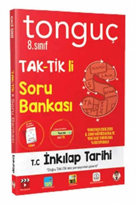 8. Sınıf T.C. İnkılap Tarihi ve Atatürkçülük Taktikli Soru Bankası Tonguç Akademi Yayınları