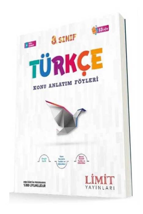 8. Sınıf Türkçe Konu Anlatım Föyleri 13 Föy Limit Yayınları