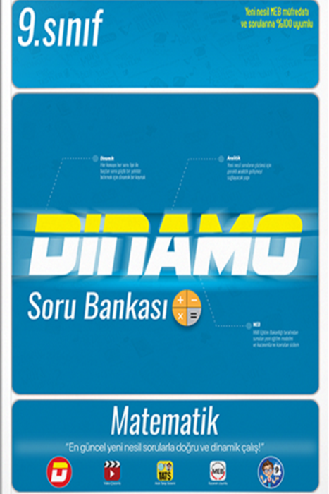 9. Sınıf Dinamo Matematik Soru Bankası Tonguç Akademi Yayınları