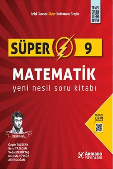 9. Sınıf Süper Matematik Yeni Nesil Soru Kitabı Armada Yayınları