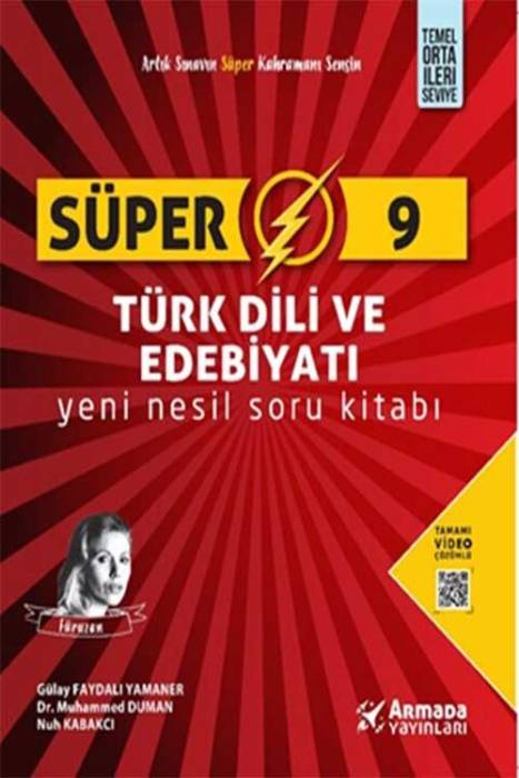 9. Sınıf Süper Türk Dili ve Edebiyatı Yeni Nesil Soru Kitabı Armada Yayınları