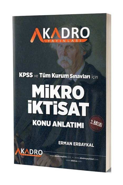 A Kadro KPSS A Grubu Mikro İktisat Konu Anlatımlı - Erman Erbaykal 3. Baskı A Kadro Yayınları
