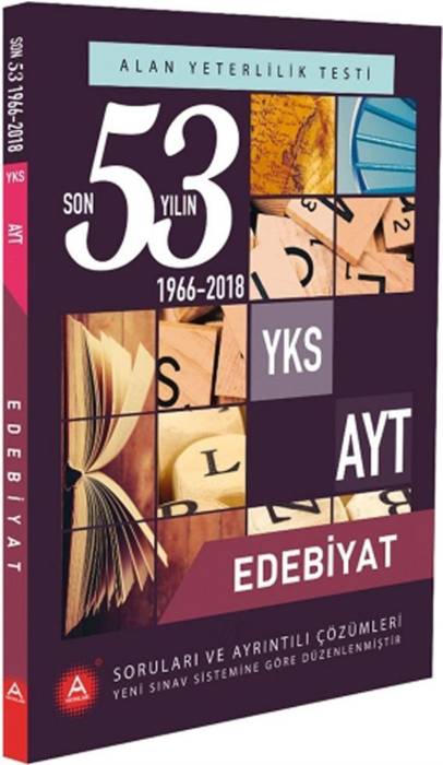 A Yayınları AYT Edebiyat Son 53 Yılın Çıkmış Soruları ve Ayrıntılı Çözümleri A Yayınları