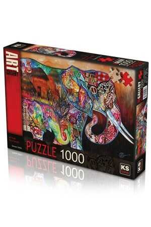 African Patchwork 1000 Parça Puzzle 20508 KS Games