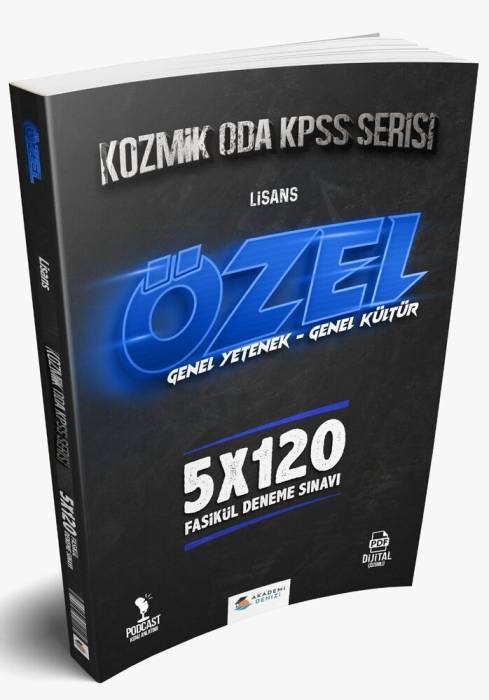 Akademi Denizi KPSS GY GK Kozmik Oda Lisans 5 x 120 Deneme Akademi Denizi Yayınları