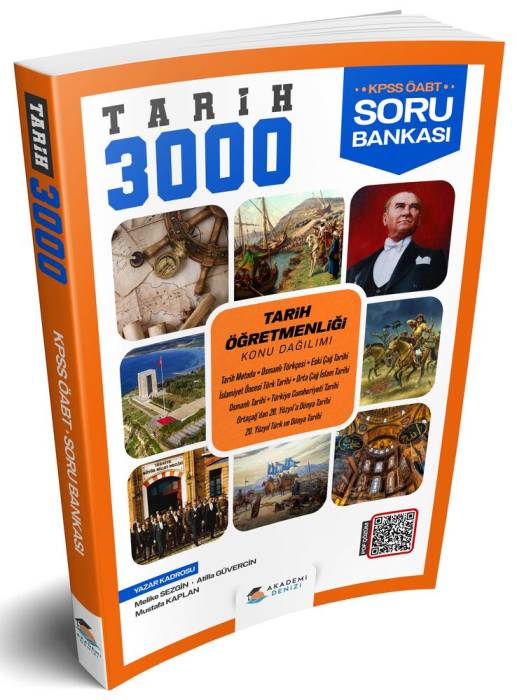Akademi Denizi ÖABT Tarih Öğretmenliği 3000 Soru Bankası Akademi Denizi Yayınları