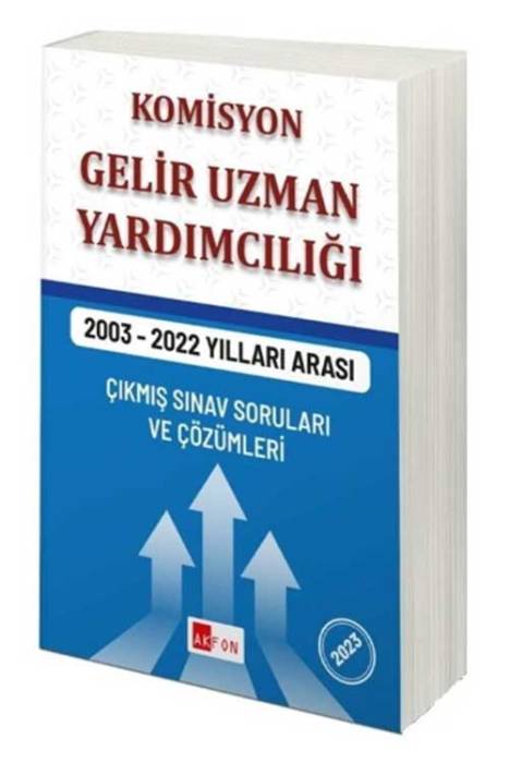 2023 GUY Gelir Uzman Yardımcılığı Çıkmış Sorular Çözümlü Akfon Yayınları