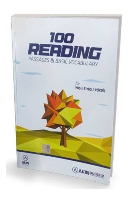 Akın Dil YDS YÖKDİL 100 Reading Passages Basic Vocabulary Akın Publishing