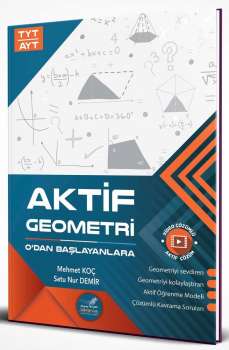 Aktif Öğrenme TYT AYT Geometri 0 dan Başlayanlara Aktif Öğrenme Yayınları - Thumbnail