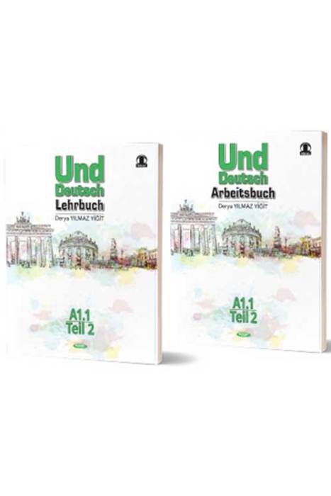 Almanca Und Deutsch Lehrbuch - Arbeıtsbuch A1.1 Teil 2 (2 Kitap Set) Kurmay ELT Yayınları