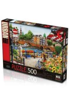 Amsterdam Puzzle 500 Parça 20006 KS Games - Thumbnail