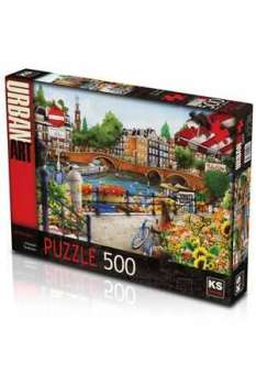 Amsterdam Puzzle 500 Parça 20006 KS Games - Thumbnail