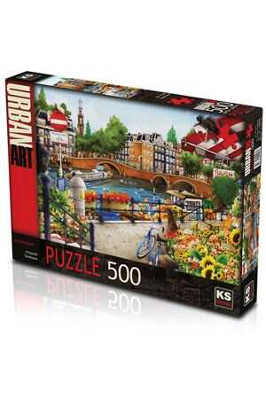 Amsterdam Puzzle 500 Parça 20006 KS Games