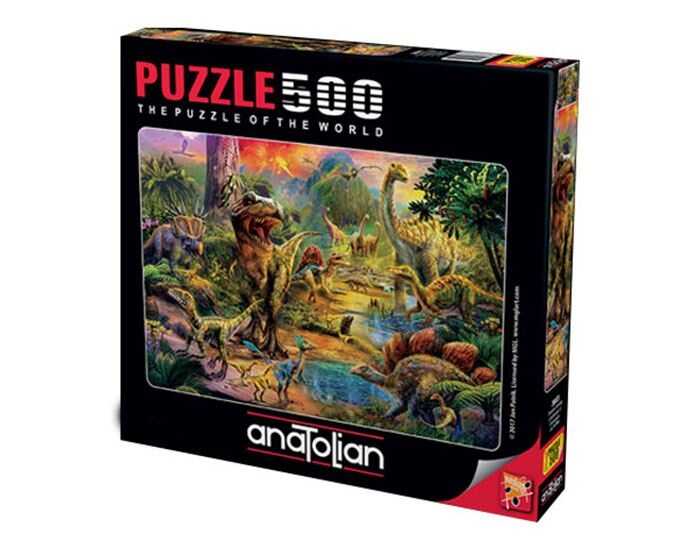 Anatolian Dinozor Krallığı 500 Parça Puzzle 3603