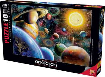 Anatolian Puzzle 1000 Parça Gezegenler / Planets in Space ANA.1033 - Thumbnail