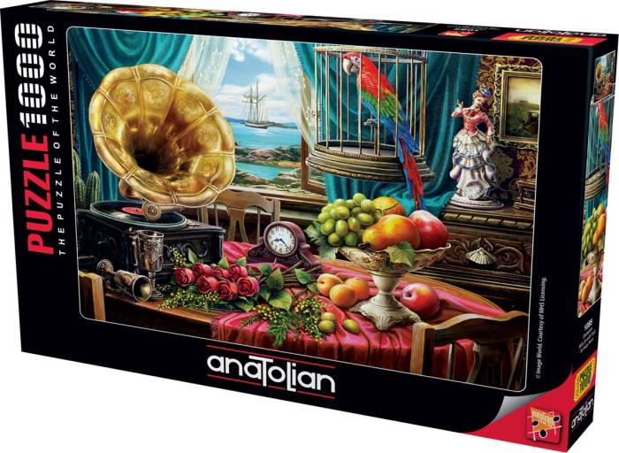 Anatolian Puzzle 1000 Parça Gramofon / Still Life With Fruit ANA.1085