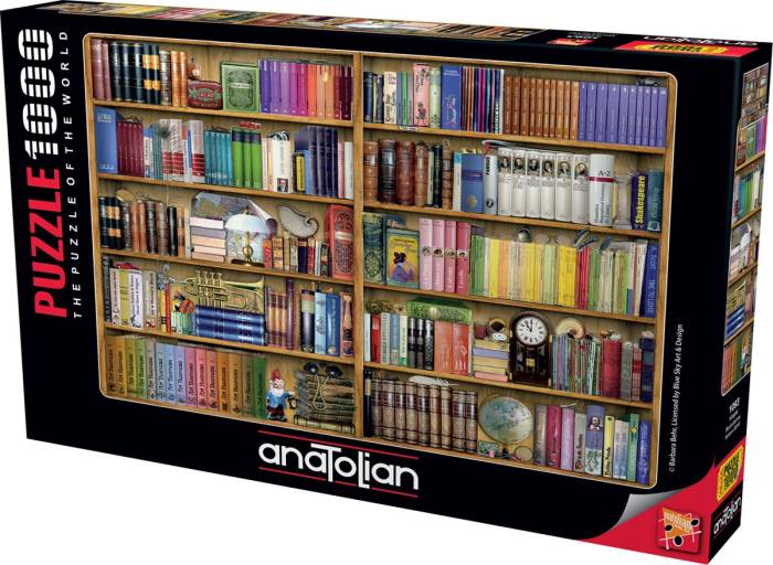 Anatolian Puzzle 1000 Parça Kitaplık / Bookshelves ANA.1093