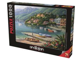 Anatolian Puzzle 1000 Parça Liman / Hillside Harbor Cove ANA.1096 - Thumbnail