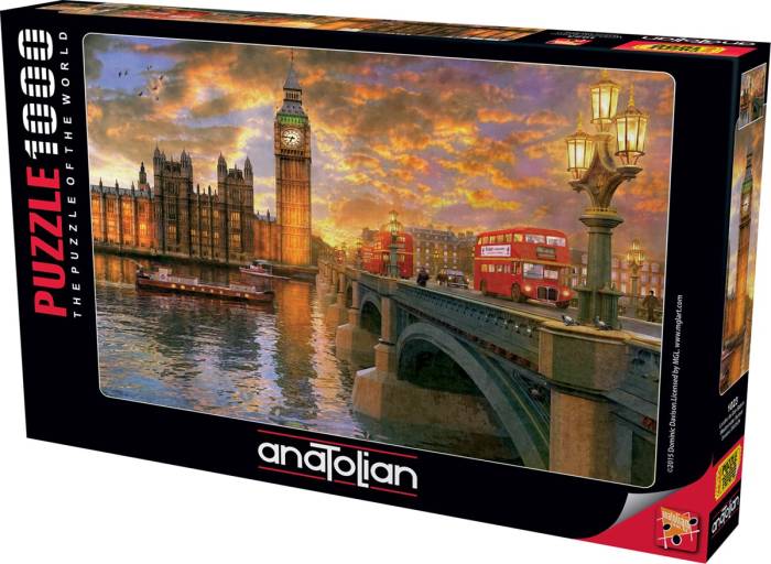 Anatolian Puzzle 1000 Parça Londra'da Günbatımı / Westminster Sunset ANA.1023