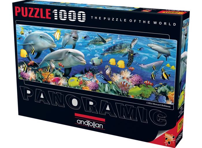 Anatolian Puzzle 1000 Parça Panoramik Denizin Altında / Undersea ANA.1009