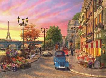 Anatolian Puzzle 1000 Parça Paris'te Akşamüstü / Seine Sunset ANA.1004 - Thumbnail