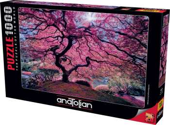 Anatolian Puzzle 1000 Parça Pink Tree ANA.1037 - Thumbnail