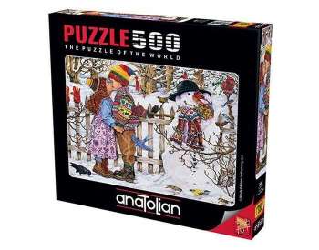 Anatolian Puzzle 500 Parça İlk Öpücük 3607 - Thumbnail
