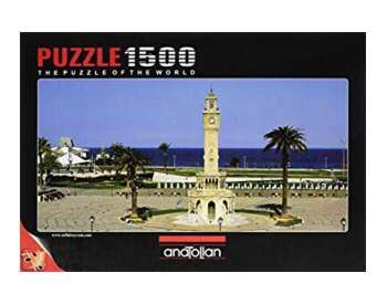 Anatolian Puzzle Izmir Saat Kulesi 3775 1500 Parça Puzzle - Thumbnail