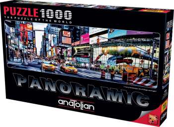 Anatolian Puzzle 1000 Parça Panoramik Times Square ANA.1059 - Thumbnail