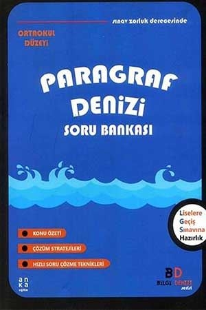 Anka Eğitim LGS Tek Kitap Paragraf Denizi Soru Bankası ve Deneme Sınavları Anka Eğitim Yayınları