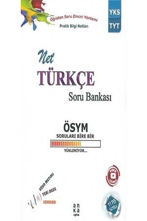 Anka Eğitim TYT Net Türkçe Soru Bankası Anka Eğitim Yayınları