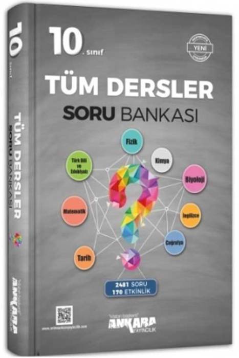 Ankara 10. Sınıf Tüm Dersler Soru Bankası Ankara Yayıncılık
