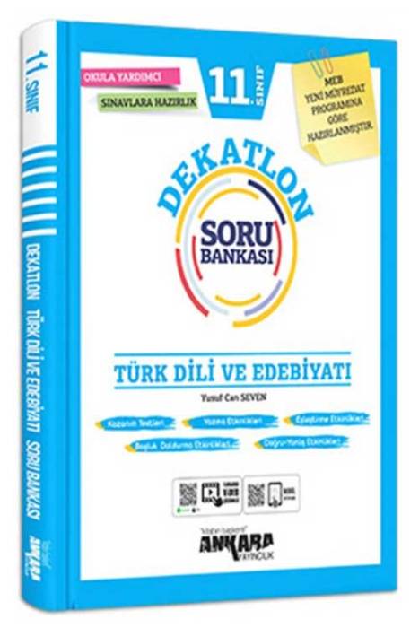 Ankara 11. Sınıf Türk Dili ve Edebiyatı Dekatlon Soru Bankası Ankara Yayıncılık