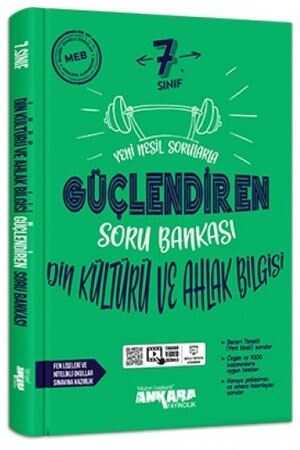  7. Sınıf Din Kültürü ve Ahlak Bilgisi Güçlendiren Soru Bankası Video Çözümlü Ankara Yayıncılık