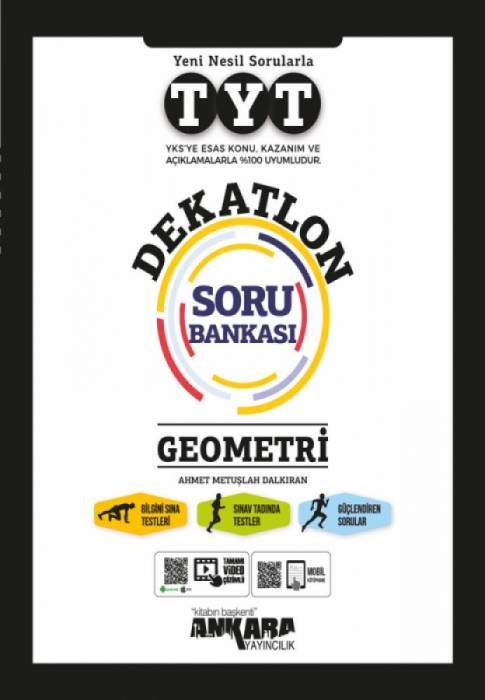 Ankara TYT Geometri Dekatlon Soru Bankası Ankara Yayıncılık