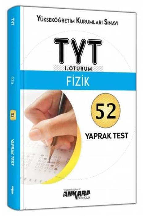 Ankara YKS TYT Fizik 52 Yaprak Test Ankara Yayıncılık