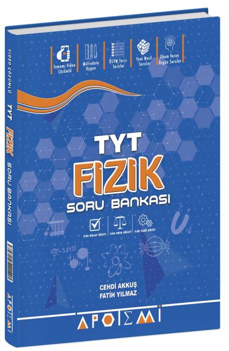 Apotemi TYT Fizik Soru Bankası Apotemi Yayınları