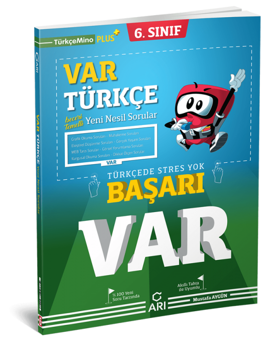 Arı 6. Sınıf VAR Türkçe Yeni Nesil Soru Bankası Arı Yayıncılık